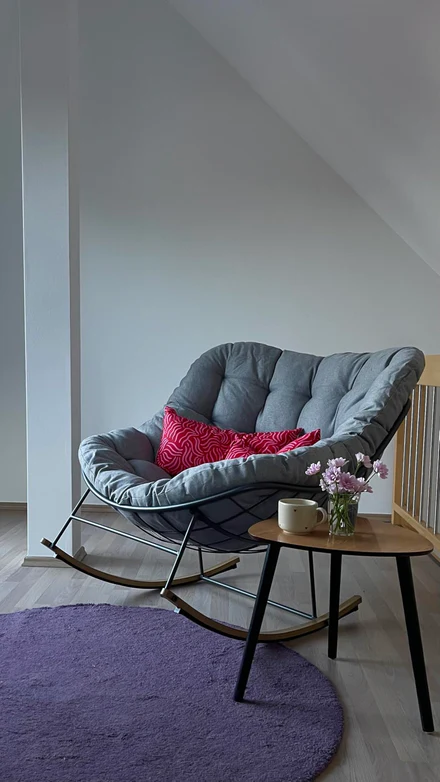 Customer photo — rocking chair in a living room